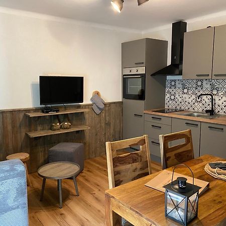 Appartement Brettljause Ferienhaus Fuenf Sinne 多布里亚赫 外观 照片