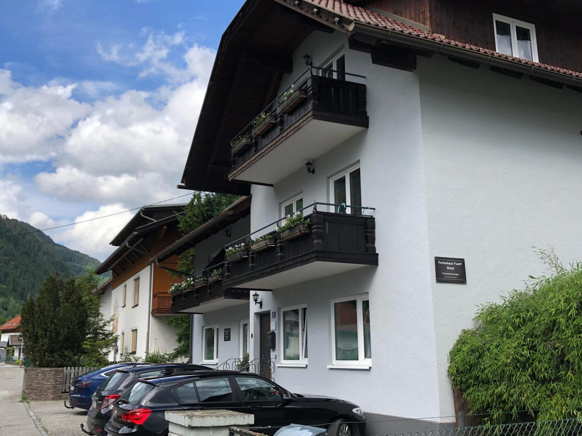 Appartement Brettljause Ferienhaus Fuenf Sinne 多布里亚赫 外观 照片